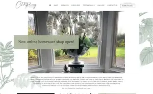 Website designed for Twos Company